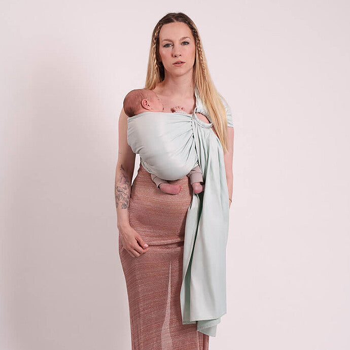 Echarpe Tissée sans Noeud - Azur Clair Love Radius