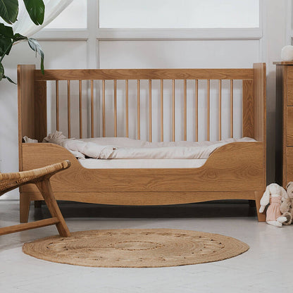 Avis Lit Bébé Evolutif Lille Chêne Caramel - 140 x 70 cm