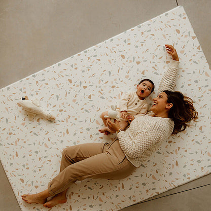 Tapis de Jeux XL Réversible - Le Coquillage Tapilou