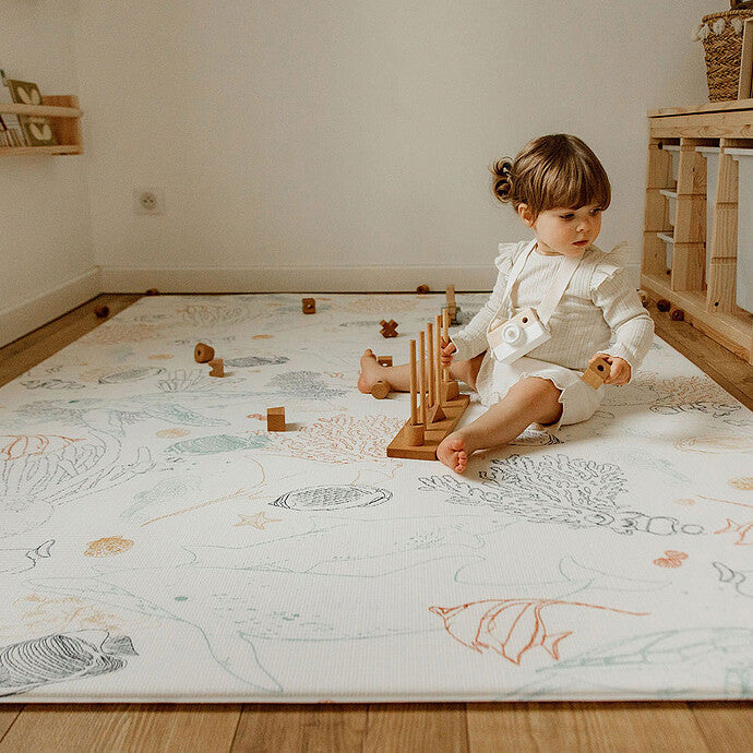 Achat Tapis de Jeux XL Réversible - Le Coquillage
