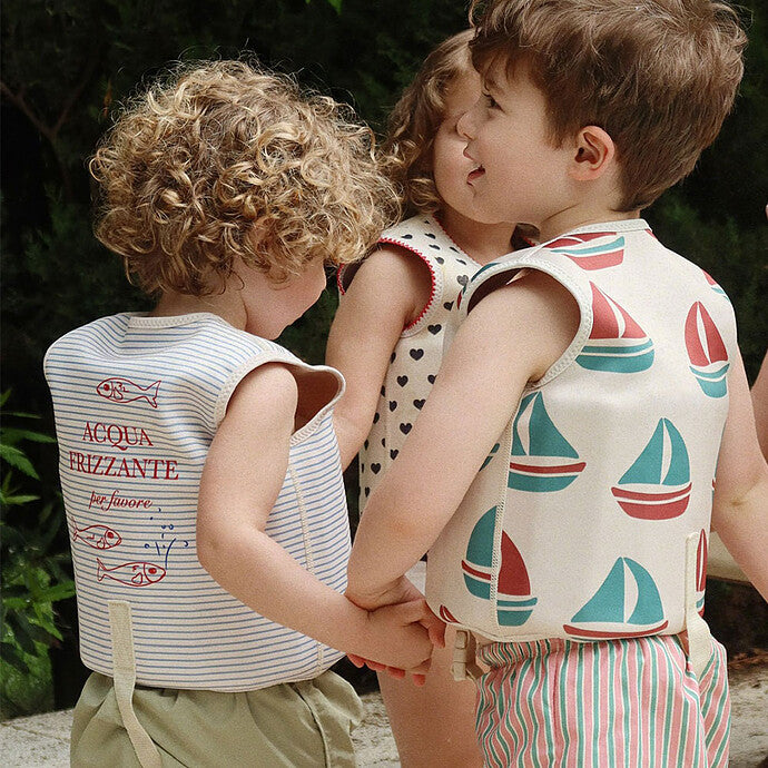Avis Gilet de Nage Ellis Stripe Bluie - 1/2 Ans