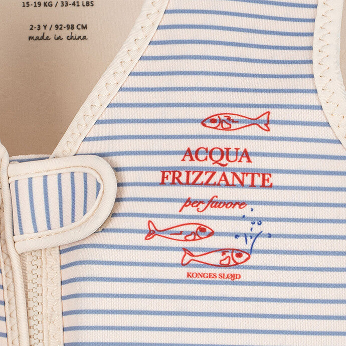 Achat Gilet de Nage Ellis Stripe Bluie - 1/2 Ans