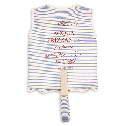 Gilet de Nage Ellis Stripe Bluie - 1/2 Ans Konges Sløjd