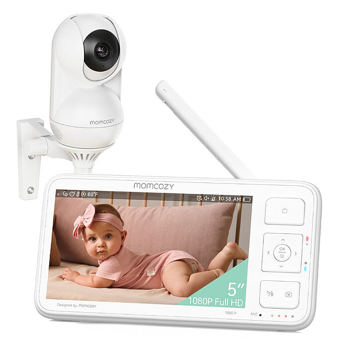 Babyphone vidéo Momcozy BM03 écran 5,5 pouces HD 500m longue autonomie