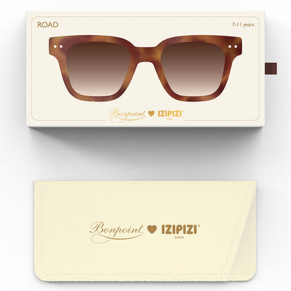 Achat Lunettes de Soleil Junior #Road x Bonpoint 7/11 Ans - Glossy Havane