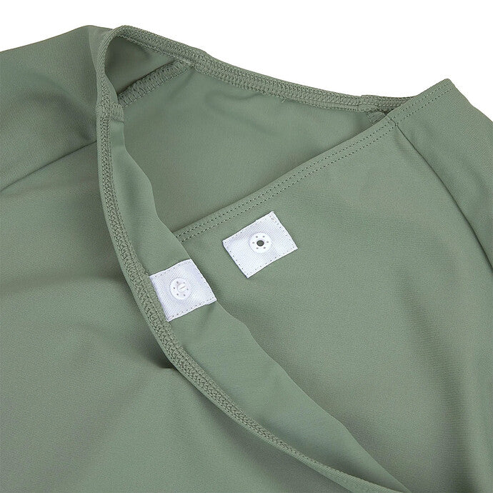 Avis Maillot de Bain 1 Pièce Manches Courtes Vert - 18/24 Mois