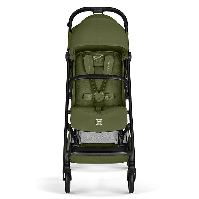 Poussette Citadine Ultra-compacte Beezy Châssis Black - Moss Green pas cher