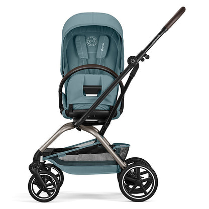 Achat Poussette Compacte Eezy S Twist+2 2026 Châssis Taupe - Stormy Blue