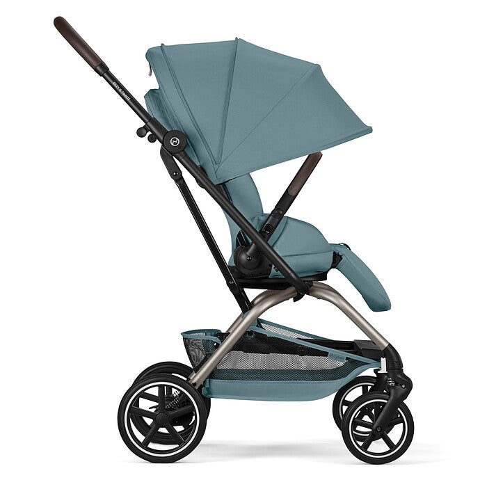 Poussette Compacte Eezy S Twist+2 2026 Châssis Taupe - Stormy Blue pas cher