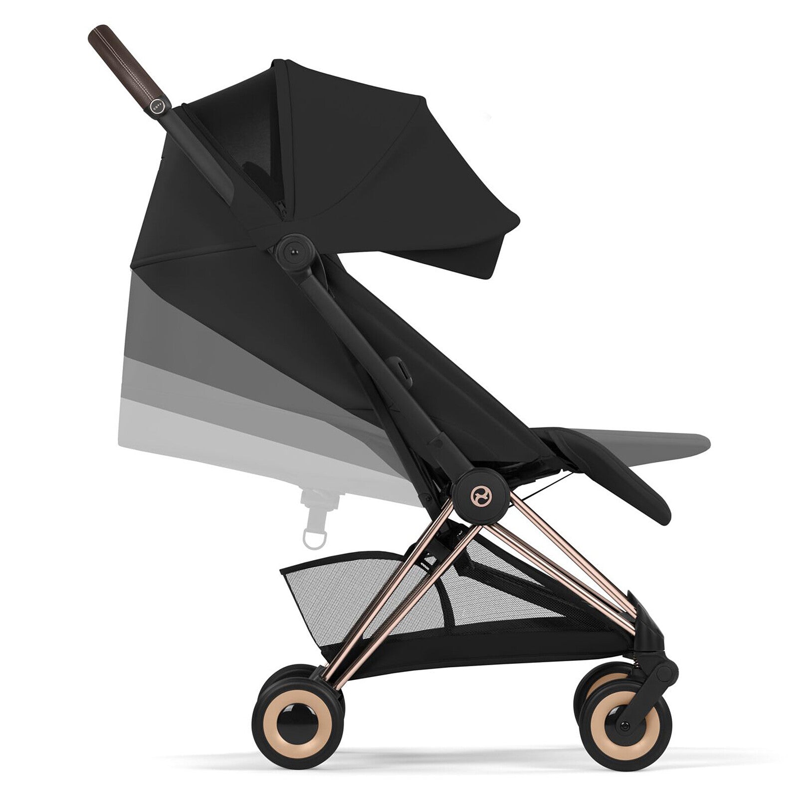 Avis Pack Poussette Coyä Confort 2026 Rosegold + Nacelle - Sepia Black