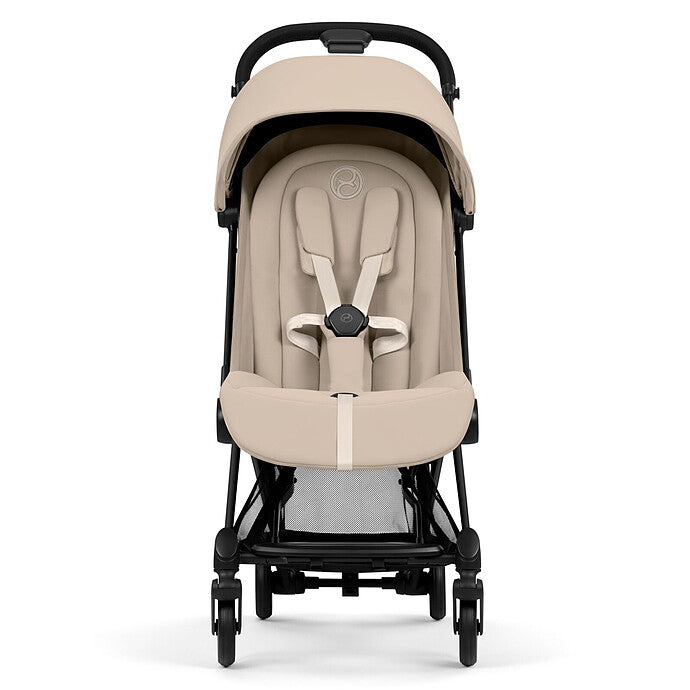 Pack Poussette Coyä Confort 2026 Matt Black + Nacelle - Cozy Beige