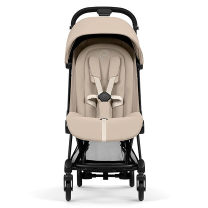 Pack Poussette Coyä Confort 2026 Matt Black + Nacelle - Cozy Beige