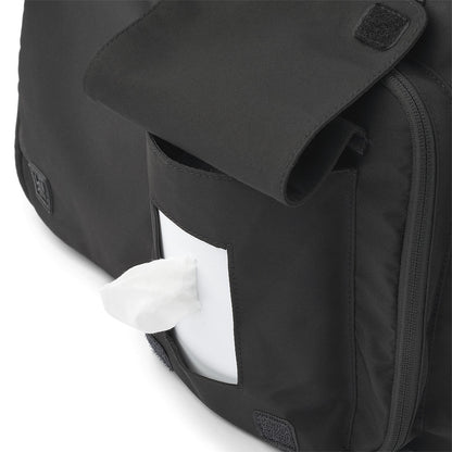 Détails et finitions du sac à langer Liewood Carly Black