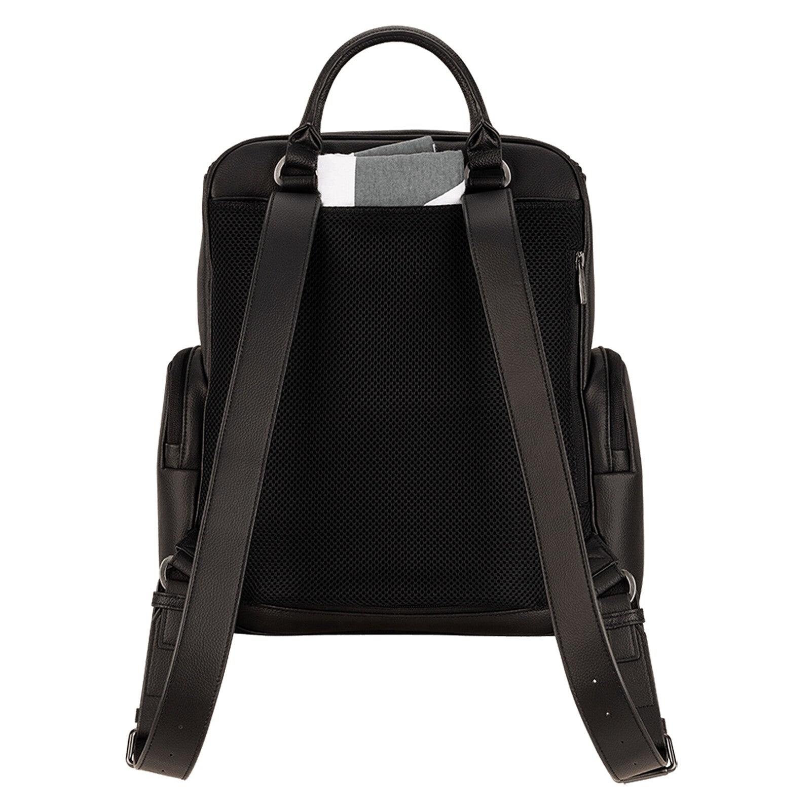 Intérieur du sac à langer Nuna Essential Bag avec compartiment ordi