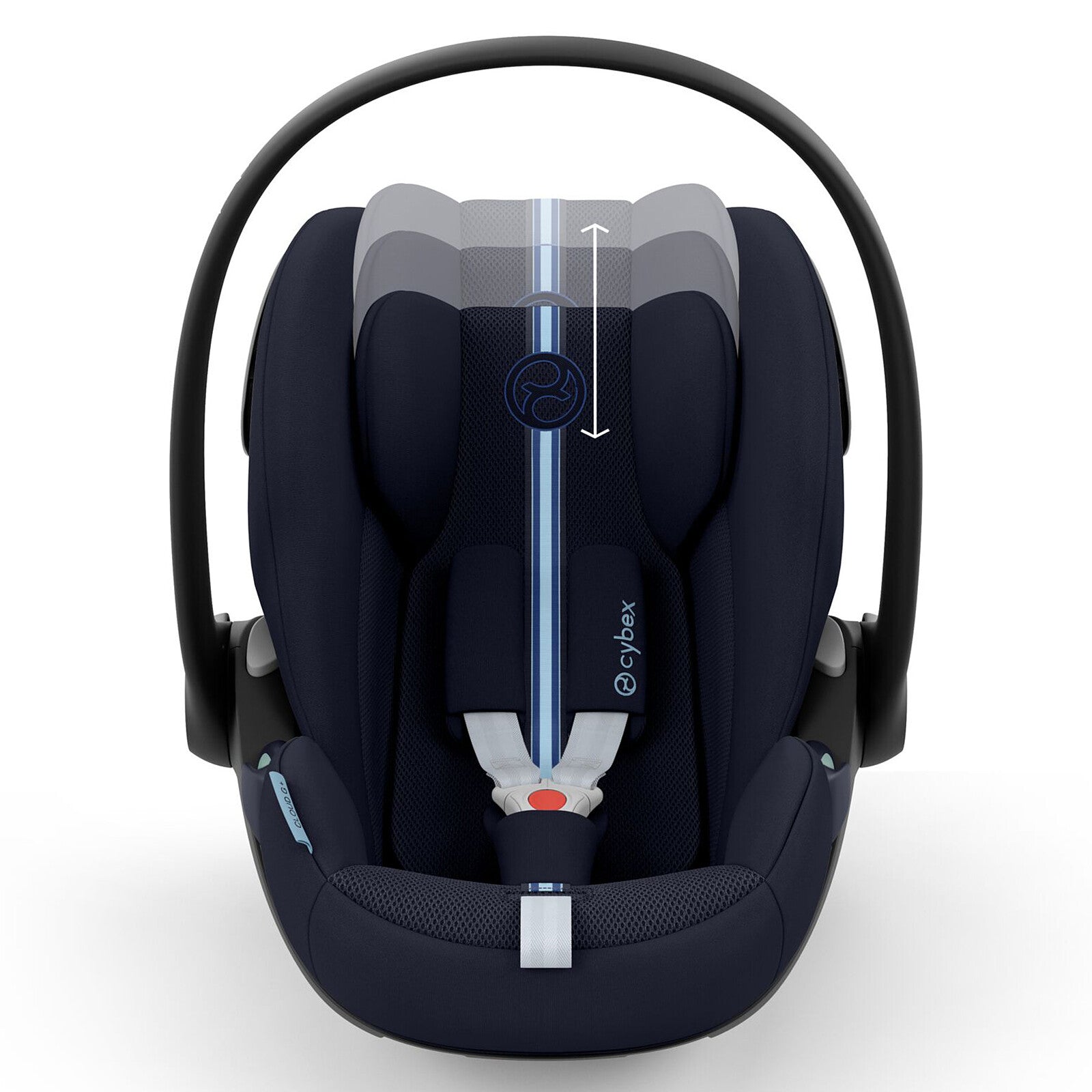 Siège auto Cybex Cloud G Plus bleu nuit vue latérale droite