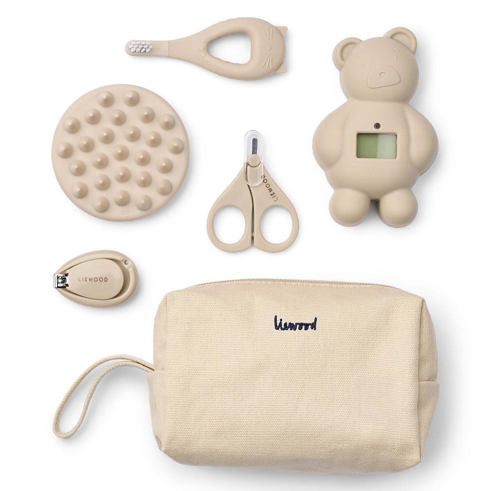 SAccessoires toilette bébé Liewood Calista Sandy détail