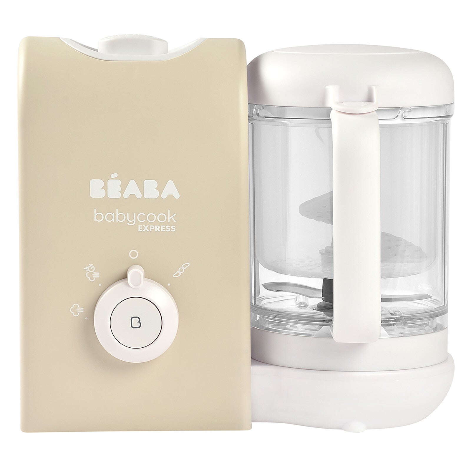 Babycook Express Clay Earth Béaba – robot cuiseur mixeur pour bébé