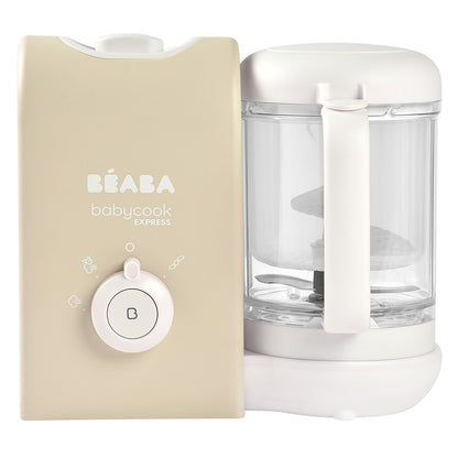 Babycook Express Clay Earth Béaba – robot cuiseur mixeur pour bébé
