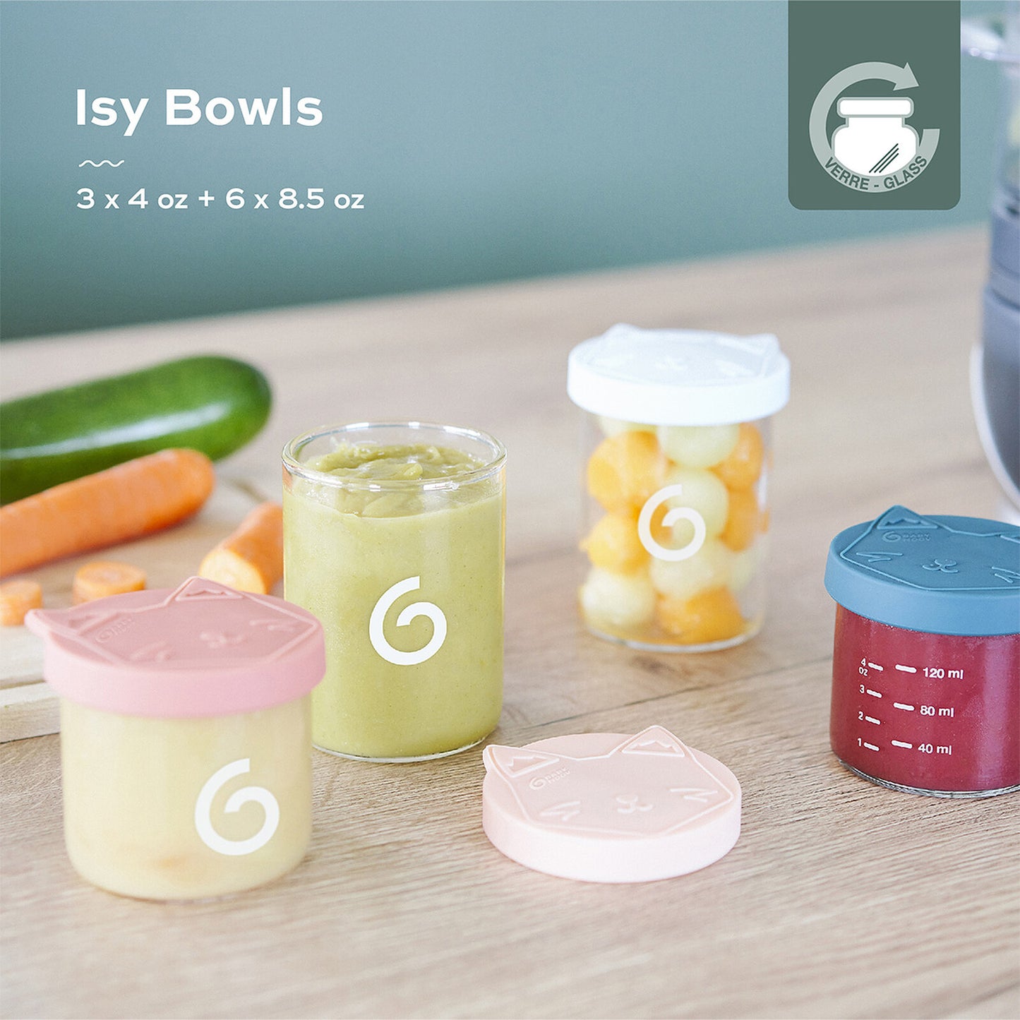 Utilisation des bols Babymoov ISY BOWLS pour les repas de bébé
