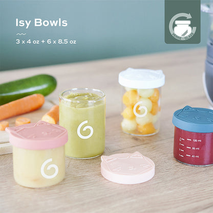 Utilisation des bols Babymoov ISY BOWLS pour les repas de bébé
