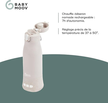 Utilisation du Babymoov Moov & Feed pour chauffer un biberon
