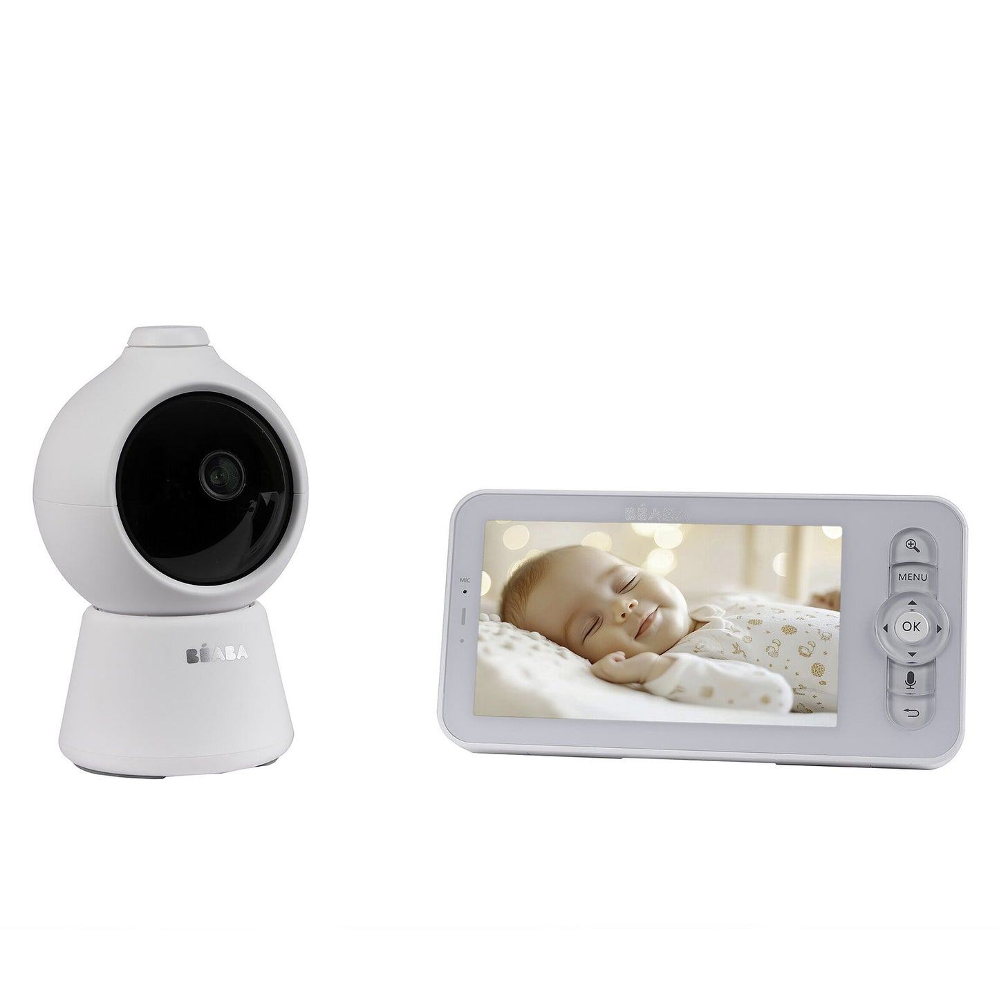 babyphone beaba zen smart ai caméra 360 vue complète 1