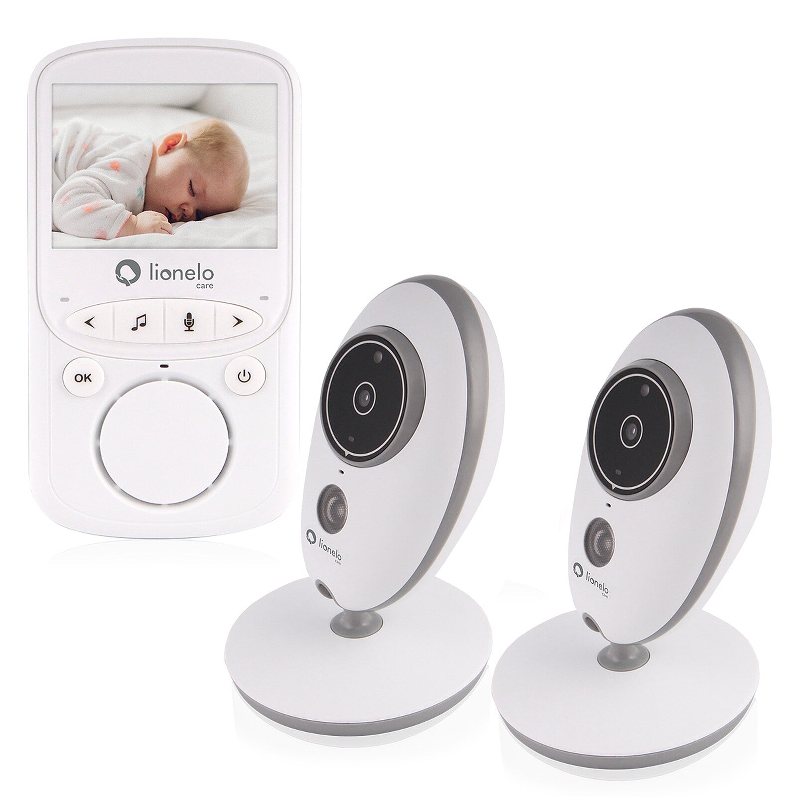 babyphone lionelo babyline 5.1 double caméra vue complète 1