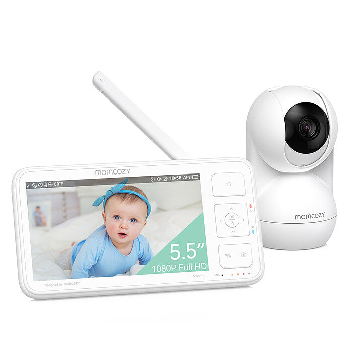 babyphone momcozy bm03 écran 5.5 pouces hd vue complète 1