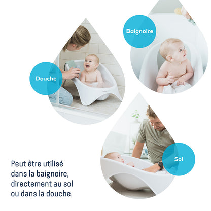 
Détail de la surface antidérapante de la baignoire Angelcare 4

