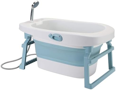alt="Baignoire bébé ergonomique antidérapante vue complète" 1