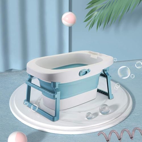alt="Baignoire bébé ergonomique antidérapante dans salle de bain" 2