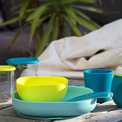 ALT : cuillere silicone bebe beaba blue 4