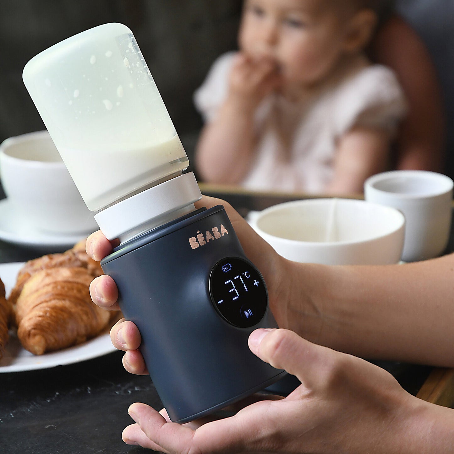 Chauffe-biberon nomade BÉABA Milk Nomad vue d’ensemble
