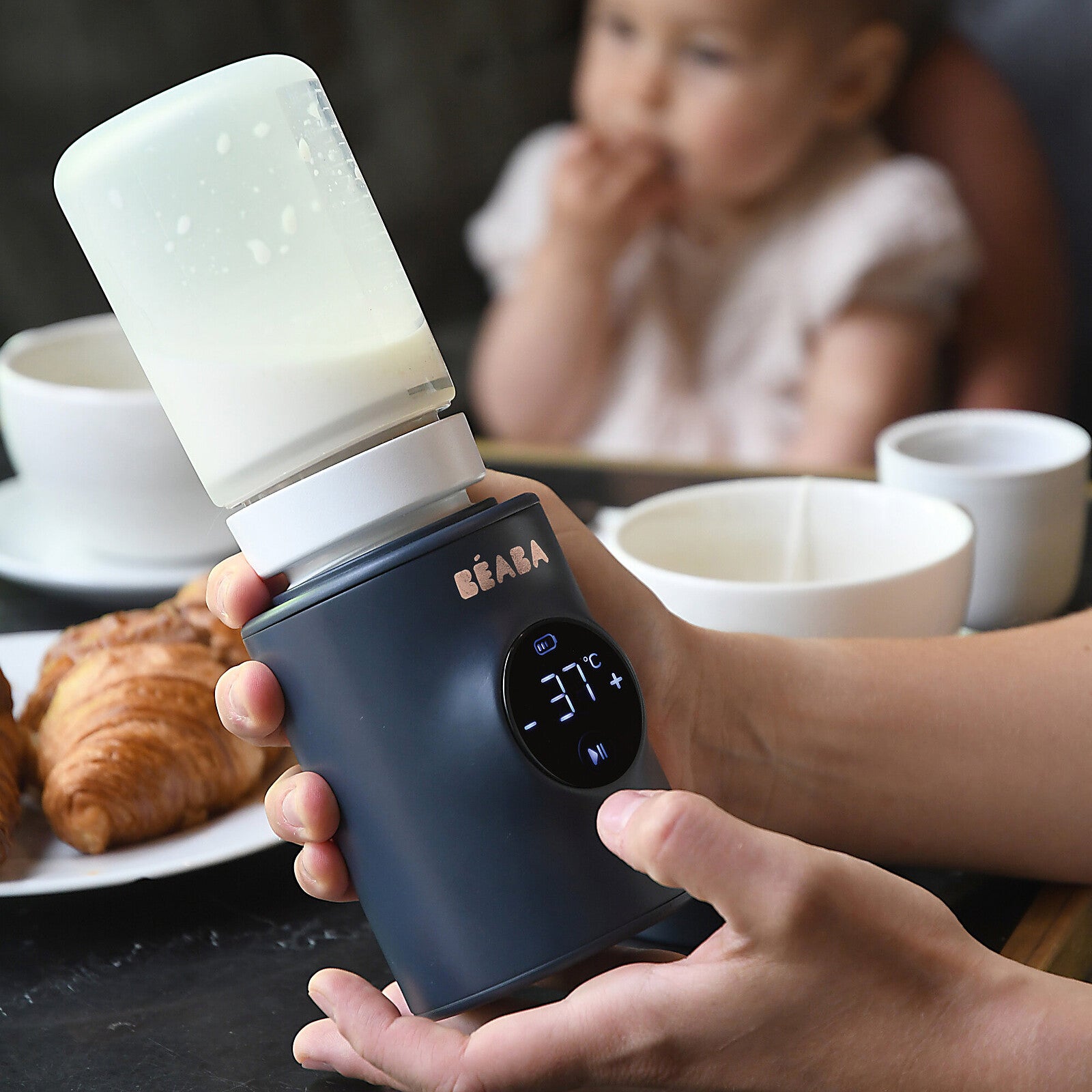 Chauffe-biberon nomade BÉABA Milk Nomad vue d’ensemble
