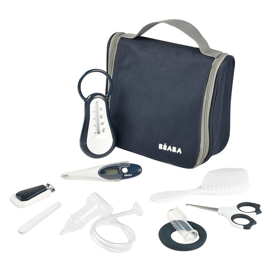 Trousse de Toilette Nomade Béaba Night Blue – vue générale  