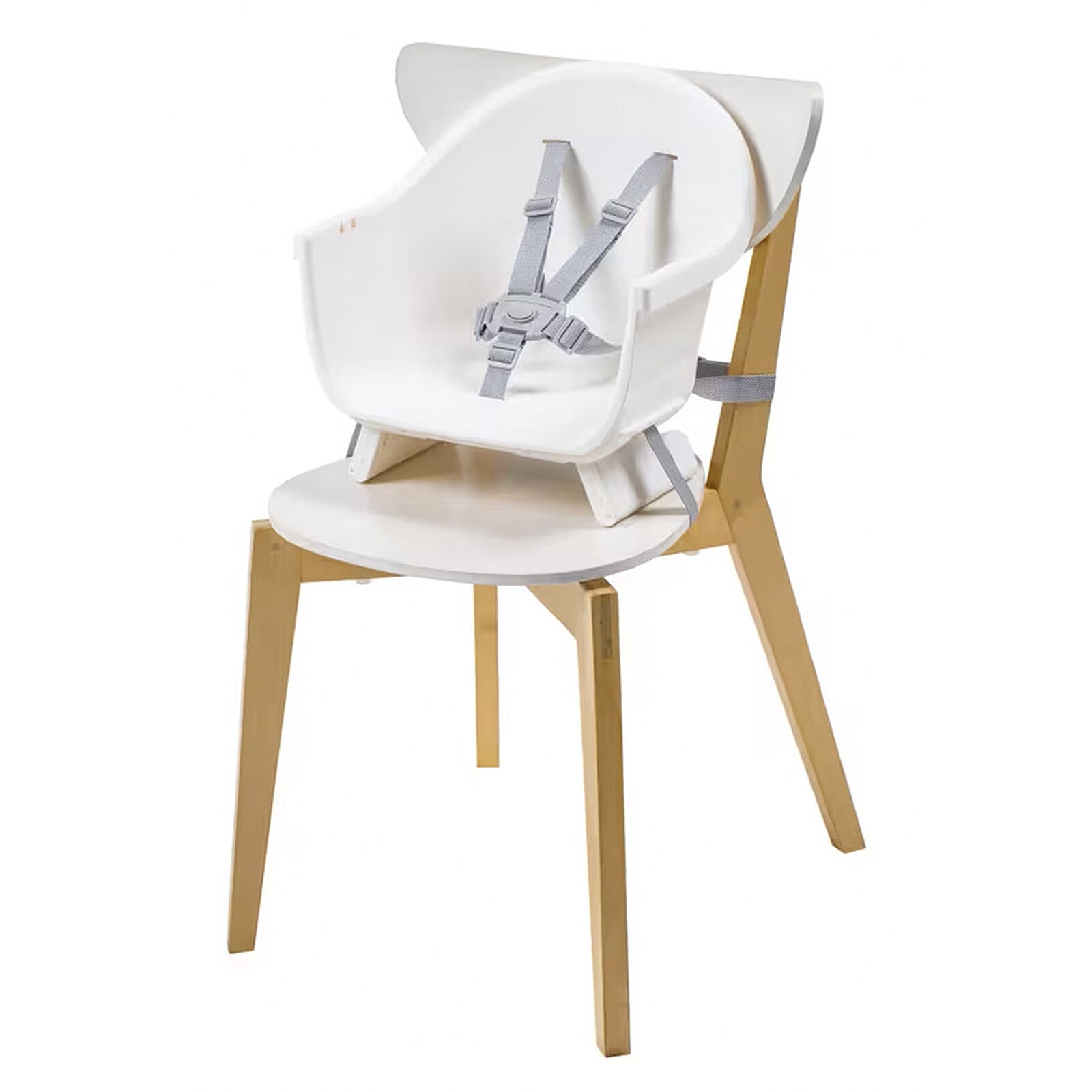 Chaise haute Béaba Up & Down harnais sécurité 5 points 