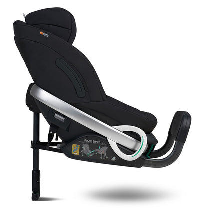 Siège auto BeSafe Stretch i-Size Black Cab vu de dos