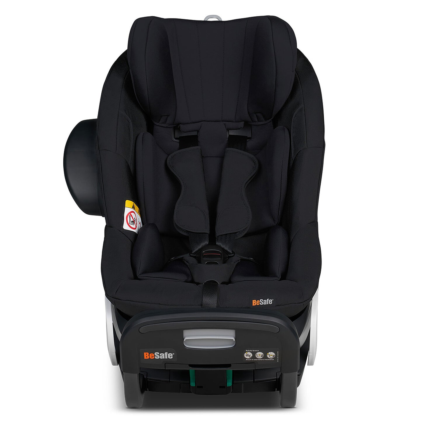 Siège auto BeSafe Stretch i-Size Black Cab vue de face