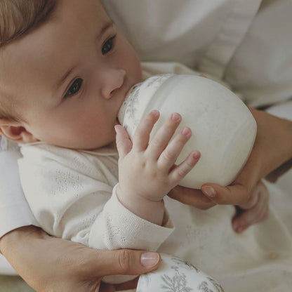 Biberon Elhée BibRond 150 ml en silicone médical anti-colique pour bébé
