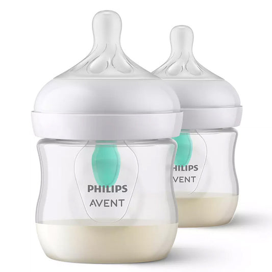 Lot de 2 biberons Philips Avent Natural Response AirFree 125 ml vue de face