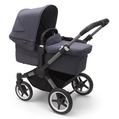 Bugaboo Donkey 5 nacelle – vue de profil, suspensions tout-terrain