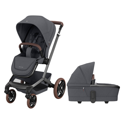 Pliage d’une main Bugaboo Fox 5 compact et pratique
