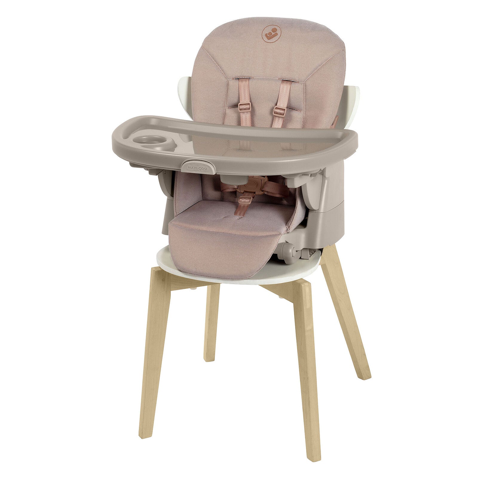 Réglage en hauteur de la chaise haute Evolu 2 selon la table