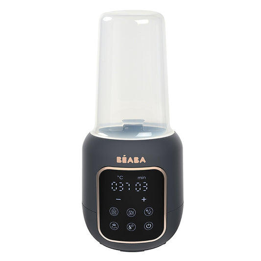 Chauffe-biberon BÉABA Multi Milk Night Blue, chauffe vapeur douce et rapide pour bébé.