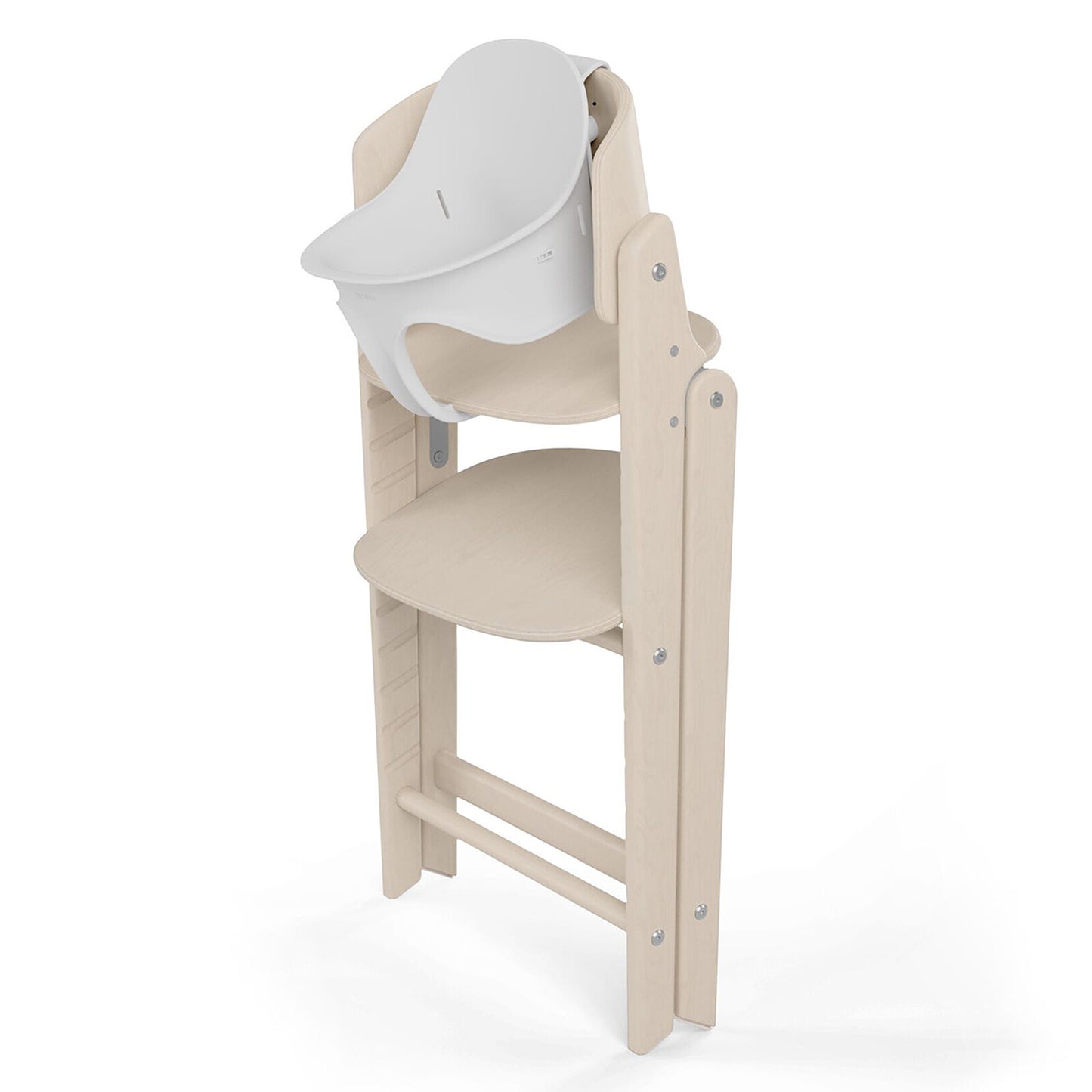 Détails et finitions de la chaise haute Cybex Click & Fold 3-en-1
