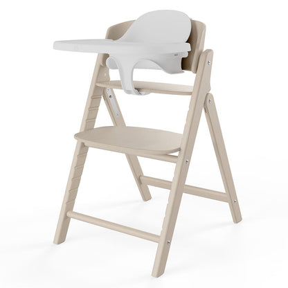 Utilisation de la chaise haute Cybex Click & Fold 3-en-1 pour repas bébé
