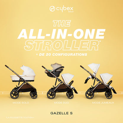Cybex Gazelle S Duo (Moon Black)