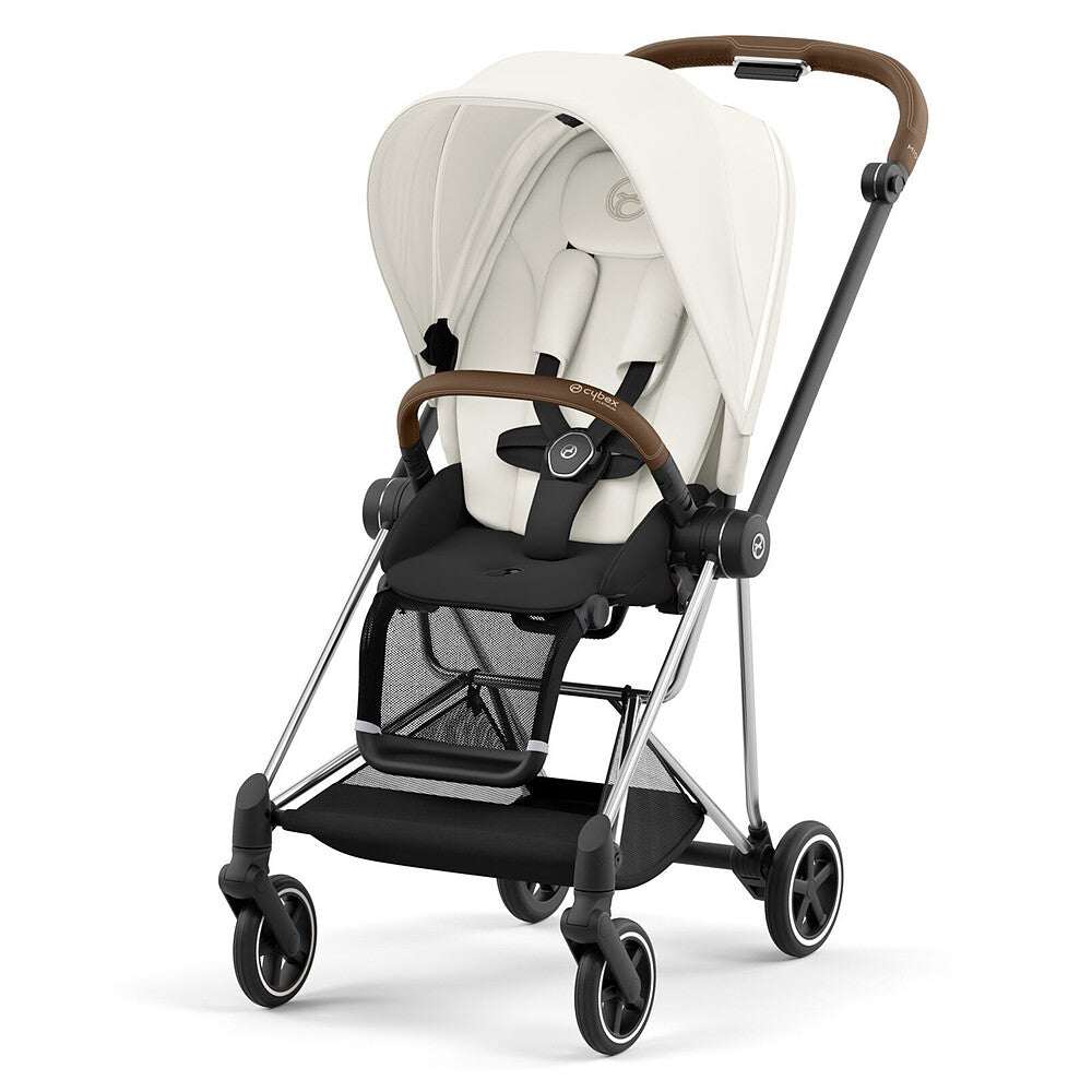 Poussette citadine Cybex Balios S Lux Stone Grey confortable et polyvalente pour les promenades et déplacements du quotidien avec bébé