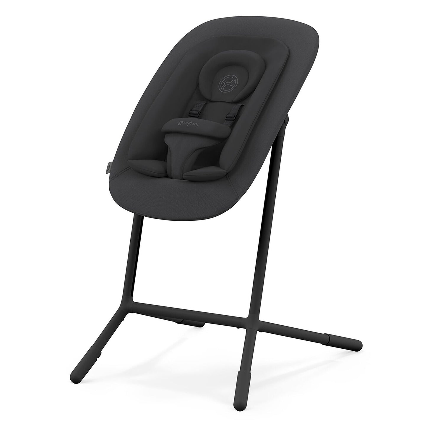 Chaise haute Cybex Lemo 2 utilisée à table pour repas bébé
