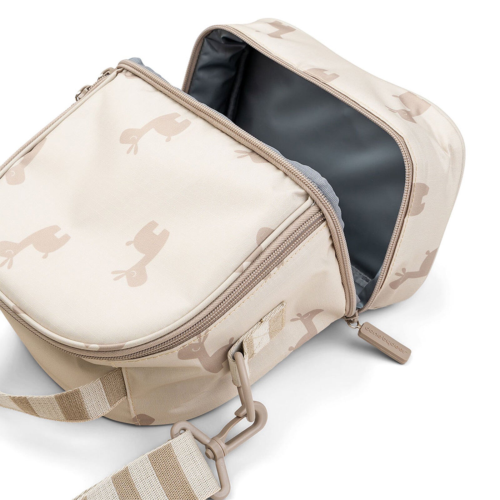  ALT : Sac isotherme Lalee Sable avec bandoulière ajustable portée